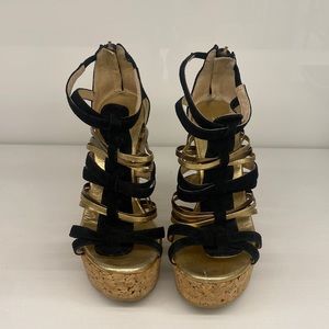 Authentic Jimmy choo wedges
